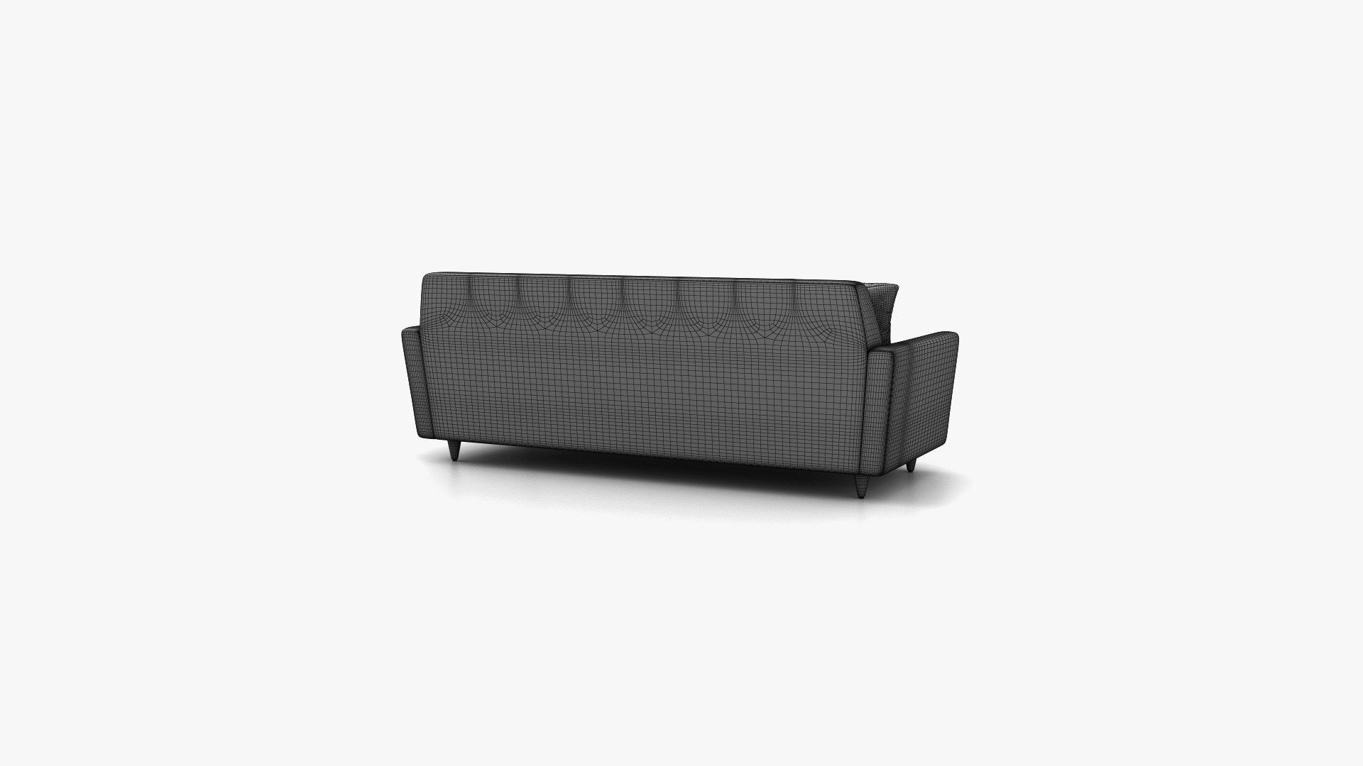 Joybird Hughes Sleeper Sofa 3D Model TurboSquid 2066222