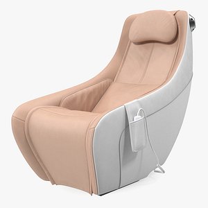 compact massage chair 3D model