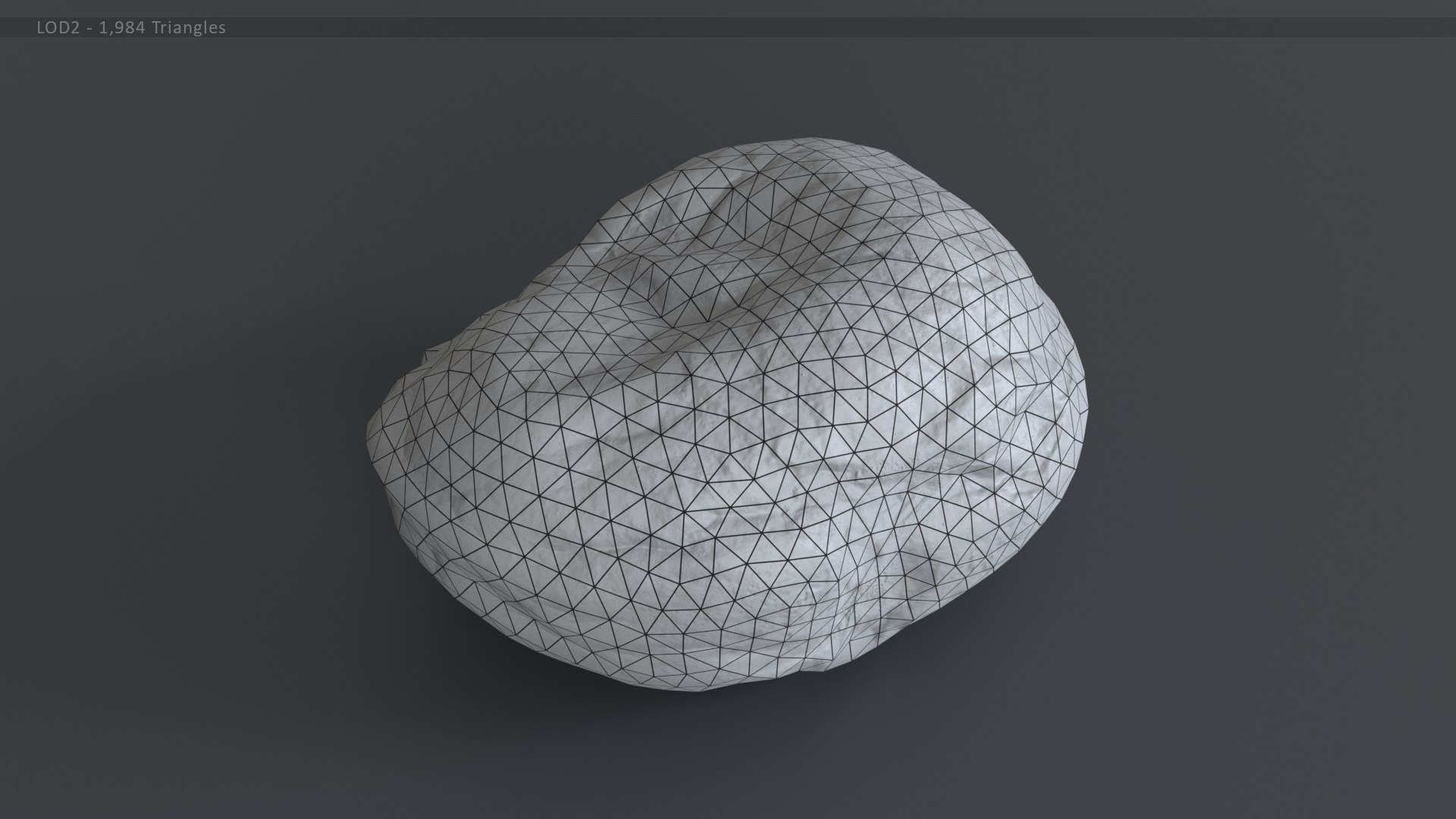 3D model rotten mango VR / AR / low-poly