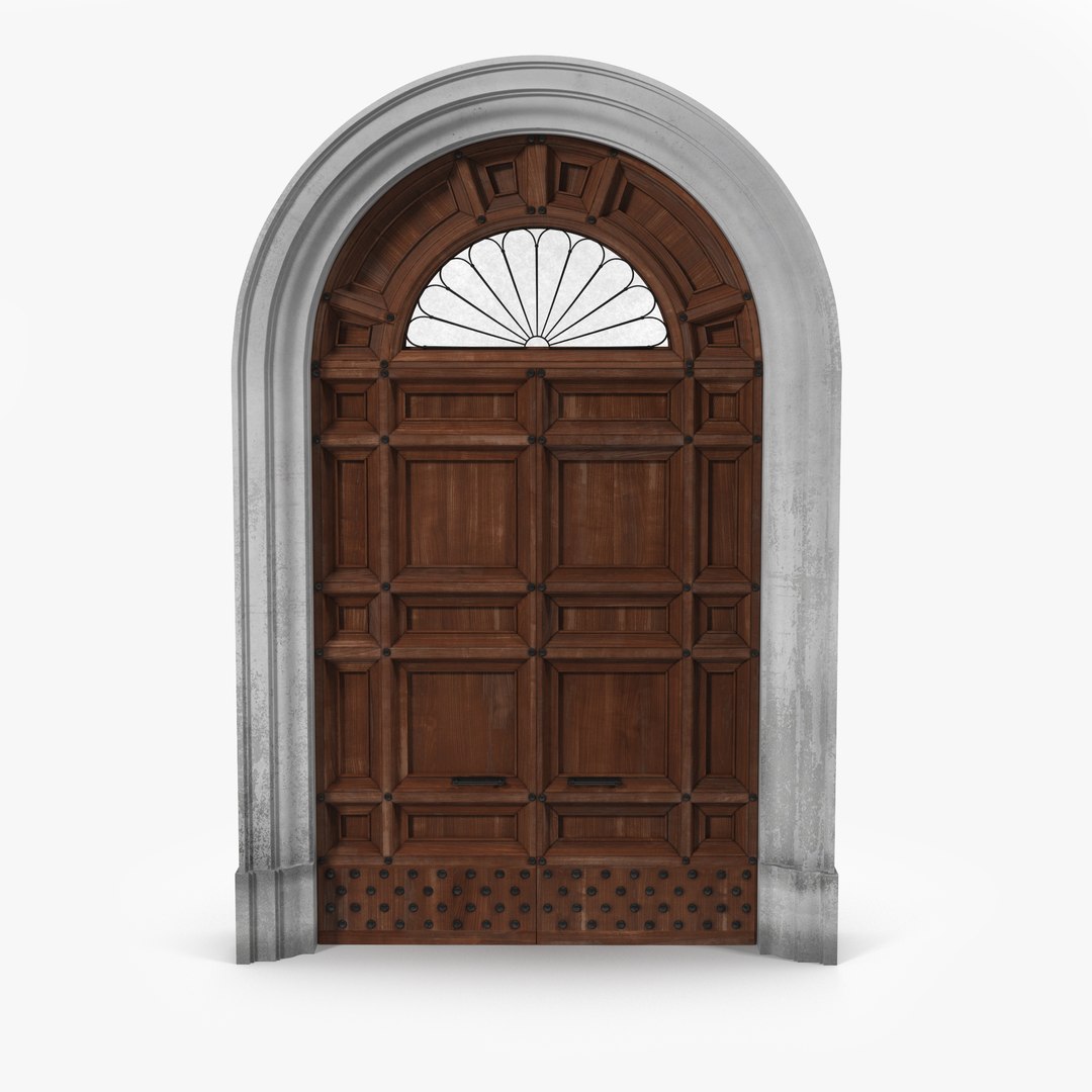 Door Greco Roman 3D Model 3D model preview