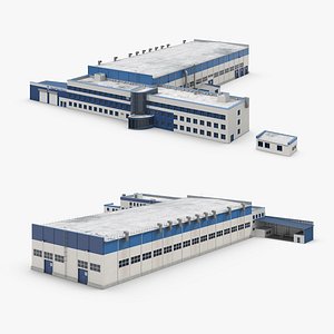 Main UralSpetsTrans Facility Building Rigged