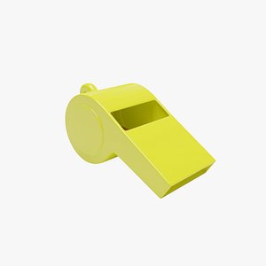 Yellow Whistle 3D