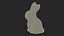 Chocolate Easter Bunny for 3D Print
