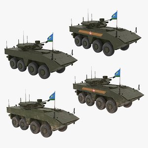 vpk-7829 bumerang green - 3D model