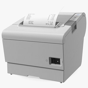 Compact POS Thermal Receipt Printer model