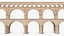 3D Pont du Gard Aqueduct