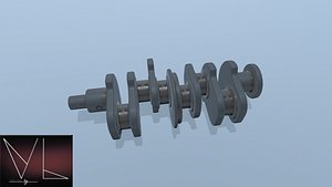 crankshaft 3D model