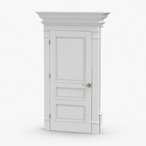 classic-doors---door-3-closed 3D model