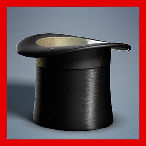 hat modeled 3d model