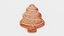3D gingerbread tree