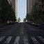 3D city exterior streets model