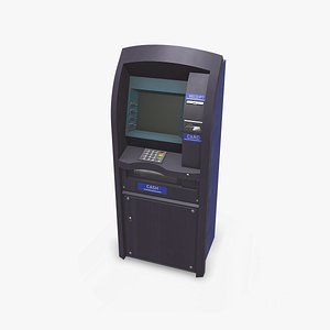 ATM Cash Machine Low-poly PBR