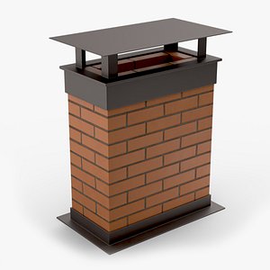 Rectangular Brick Chimney