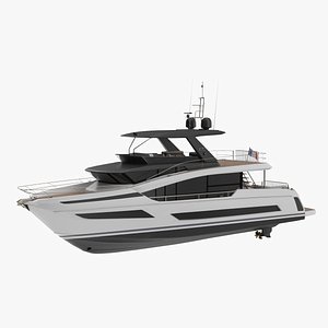 Prestige X70 Yacht Dynamic Simulation