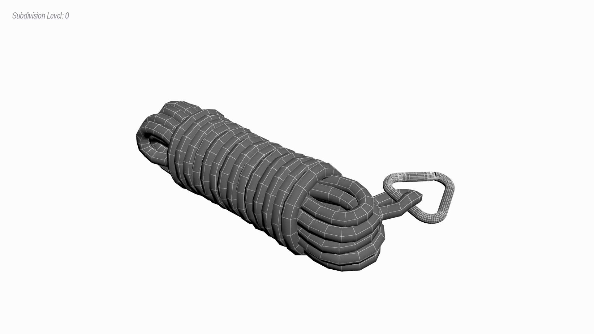 3D Model Climbing Rope Roll V2 - TurboSquid 1635031