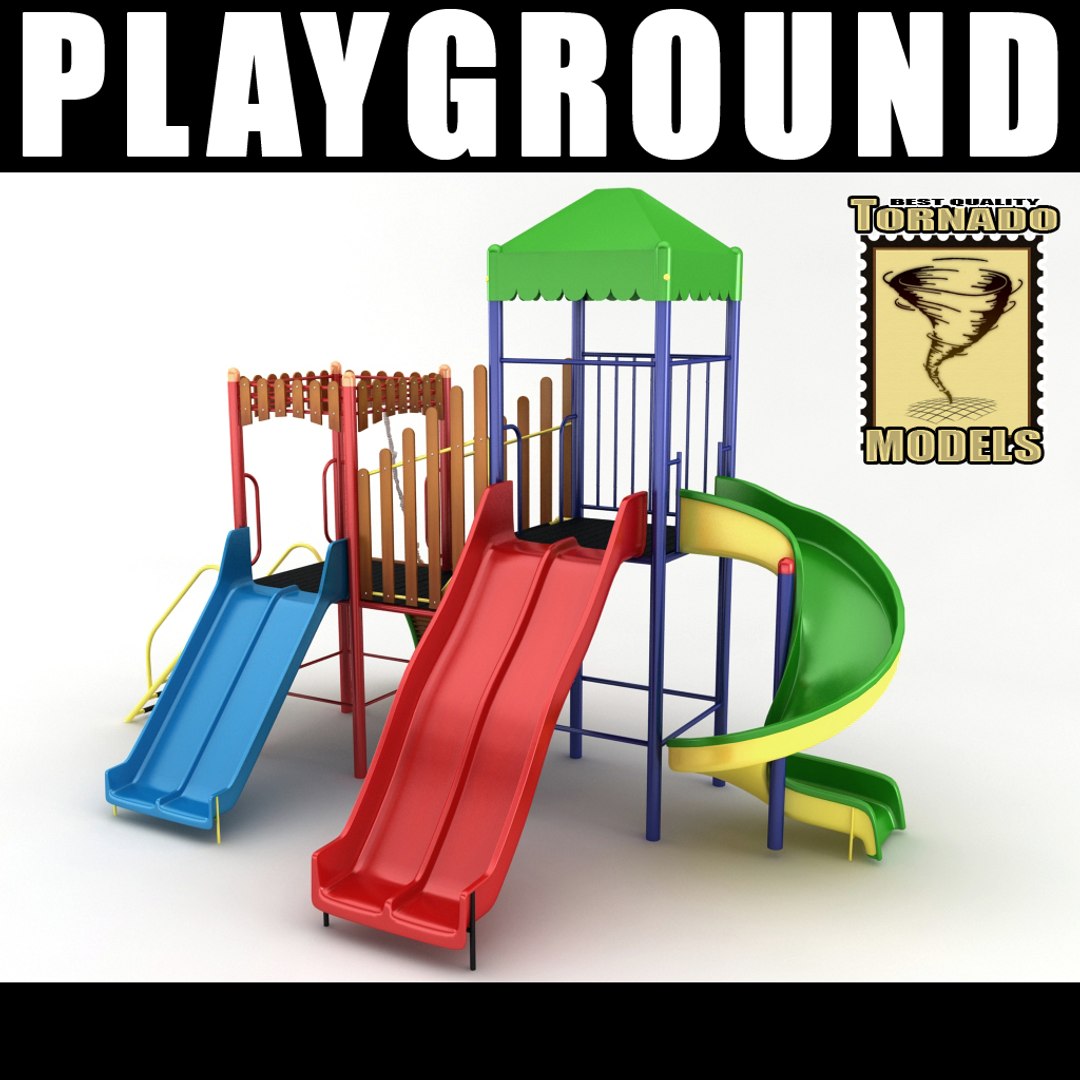 Playground Ground 3d Model