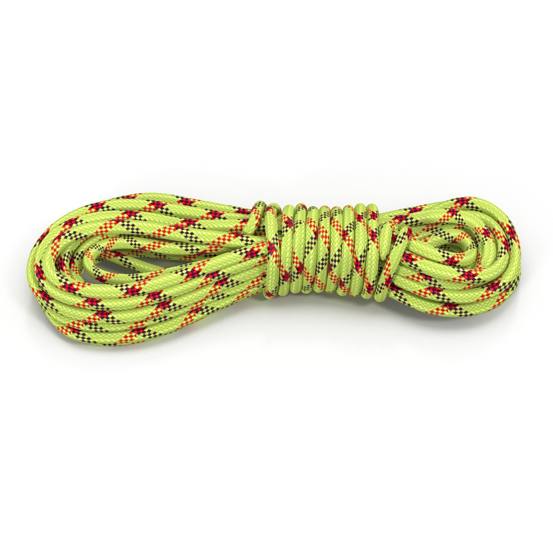 Rock Climbing Rope 3d Model