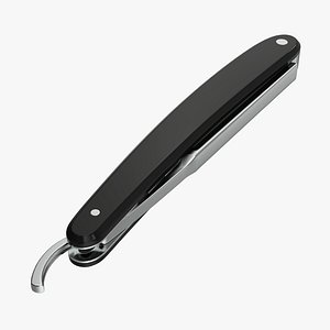 Straight razor vintage close