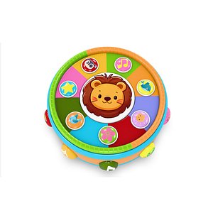 Kids Drum Toy 1 3D model