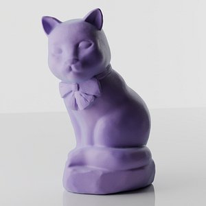 Cat statuette from Operation Y printable