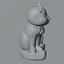 Cat statuette from Operation Y printable 3D model