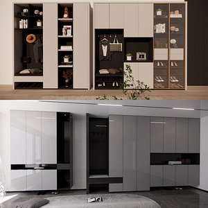 Hallway Furniture -B1 3D model