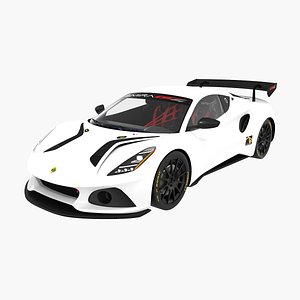 3D model Lotus Emira GT4