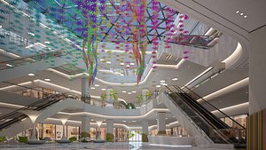 Shopping Mall 01 3D model