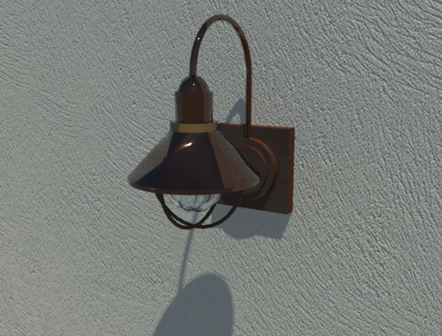 3d Exterior Light Fixture Model
