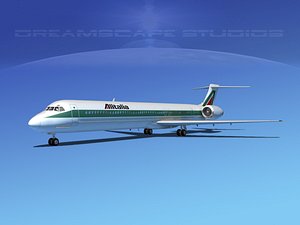 3d model mcdonnell douglas md-80