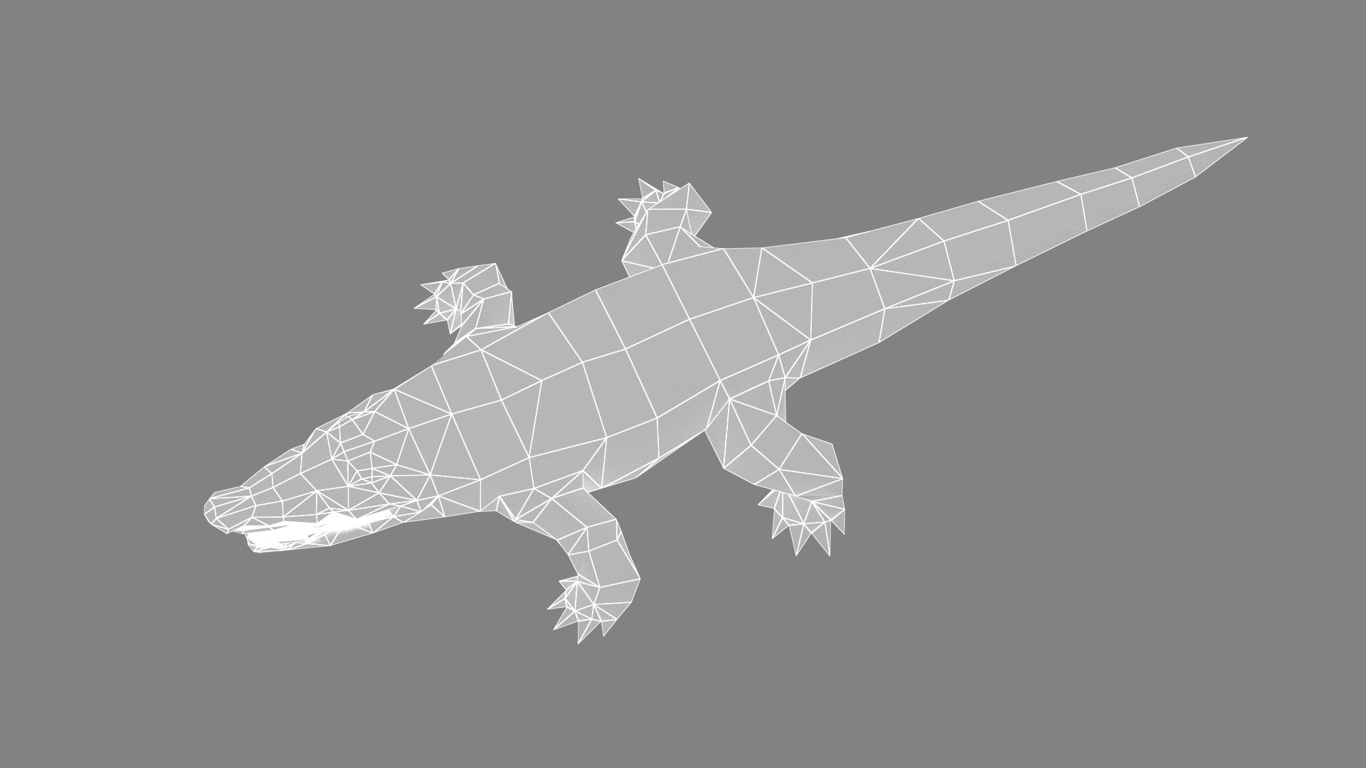 3D Animated Alligator Crocodile Model - TurboSquid 2640664