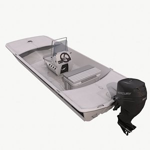 Sport Fishing Skiff Boat