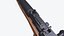 SKS Halbautomatisches Gewehr Low-Poly PBR