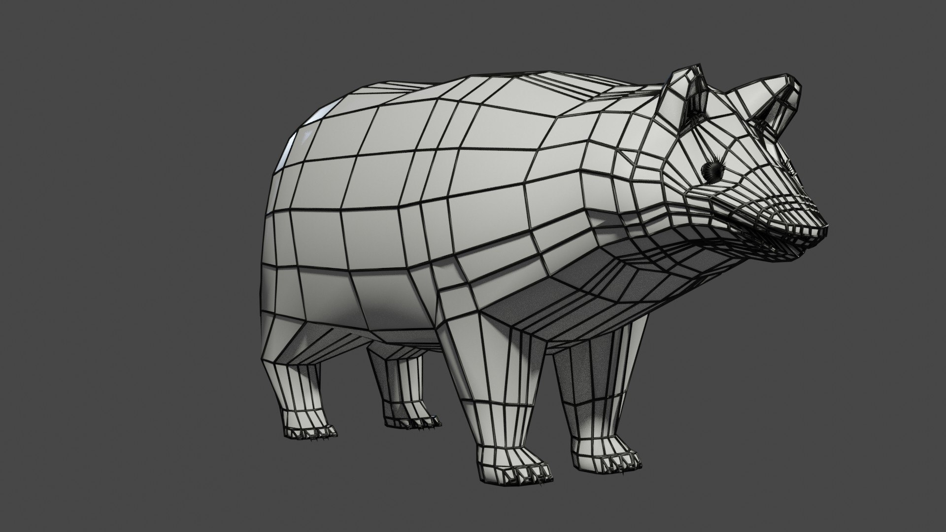 Cartoon Raccoon Dog 3D Model - TurboSquid 1828304