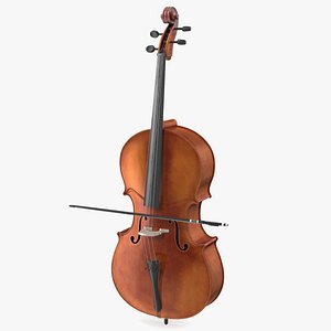 Cello Instrument with Bow