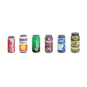 cans beer model