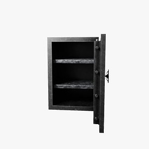 Low-poly Safe by Nikdox 3D model