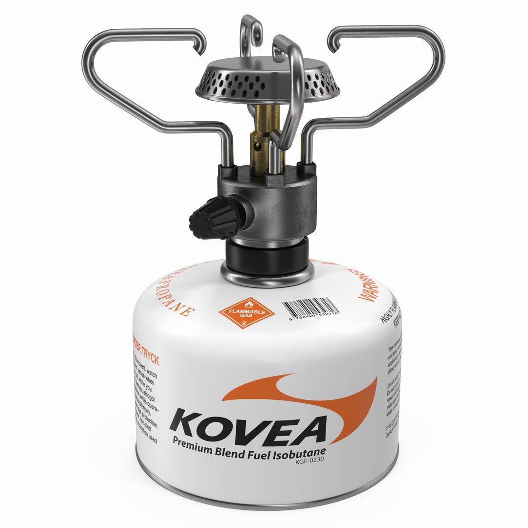 Portable Camping Gas Stove Kovea 3D model preview