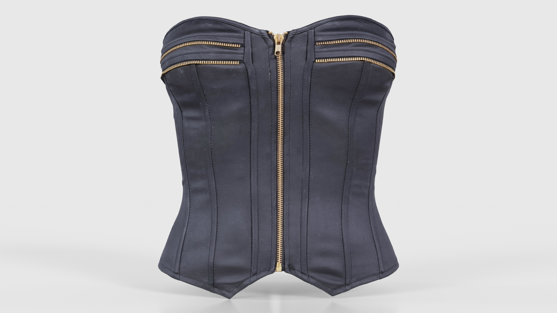 3D Zipper Corset Remastered - TurboSquid 2360862