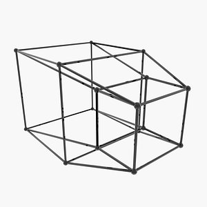 Hypercube tesseract