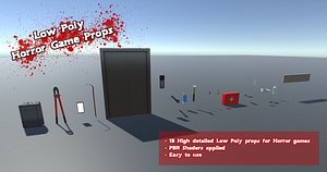 Horror Game Props