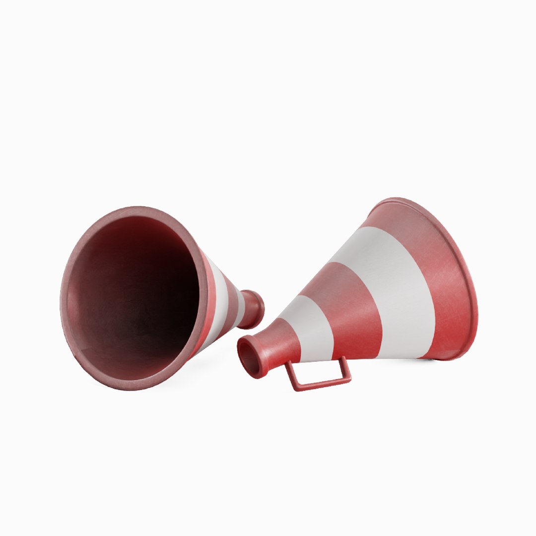 Plastic Megaphone 01 model https://p.turbosquid.com/ts-thumb/Rr/T8voS6/Dp/untitled_a_01/png/1738343623/1920x1080/fit_q87/e029e35d3f2d04d539ac73b95094b016f4fe2dd1/untitled_a_01.jpg