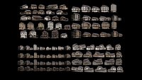 Medieval Village Big Collection - 4K Textures Game Ready