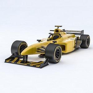 3D Formula 1 car model 06 model