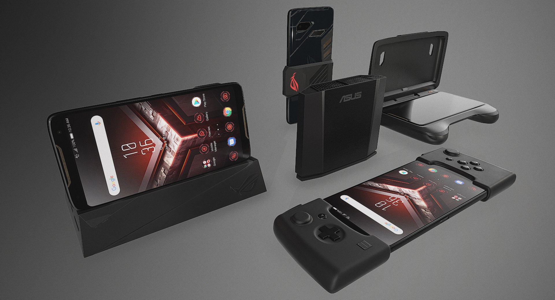3D Realistic Asus Rog Phone Model - TurboSquid 1337738