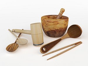 wooden utensils