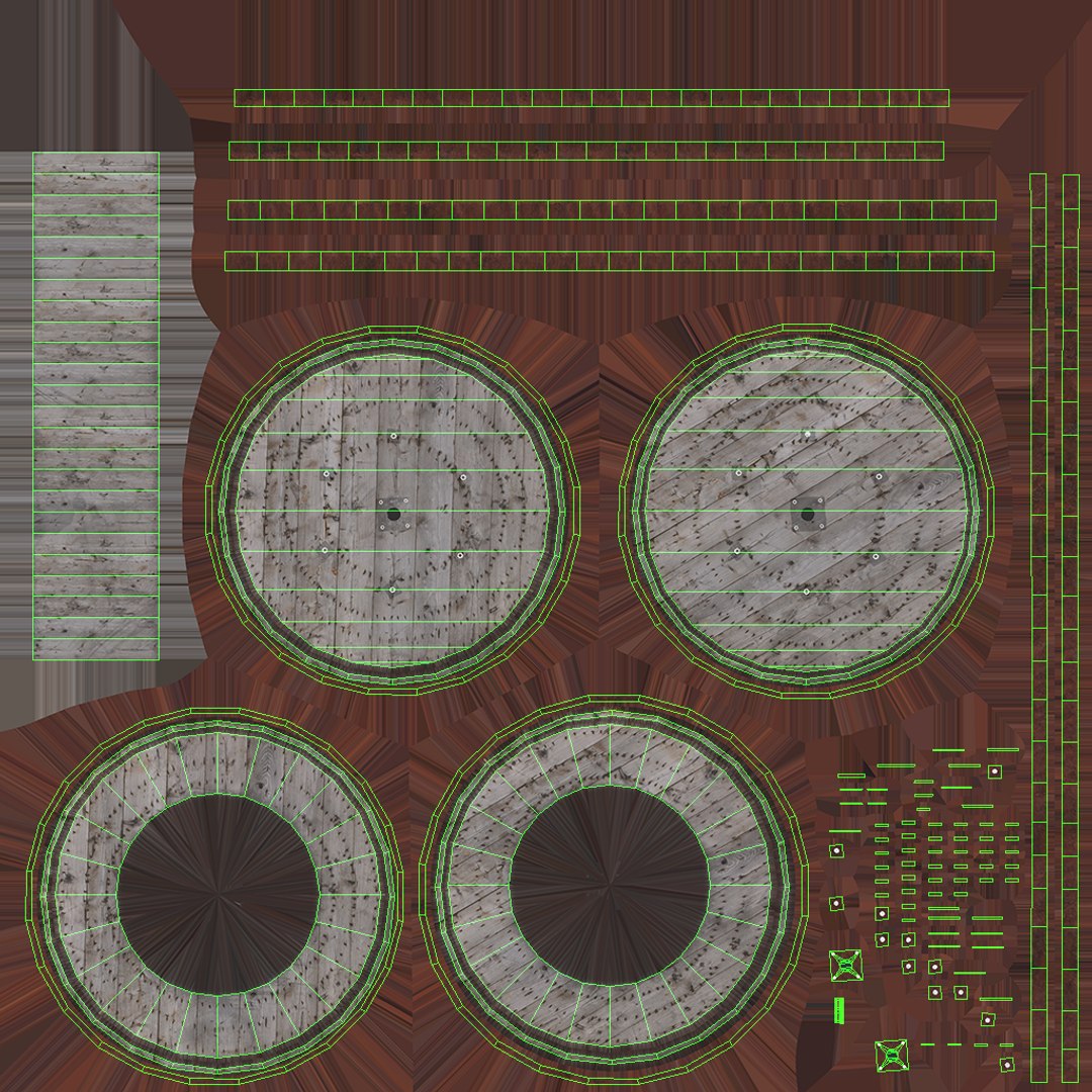 Cable Spool Obj