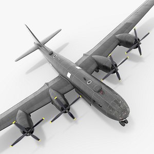 Heavy Strike Bomber Black Rigged