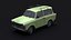 Trabant 601 Kombi 1965 Low-poly 3D model