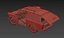 Trabant 601 Kombi 1965 Low-poly 3D model